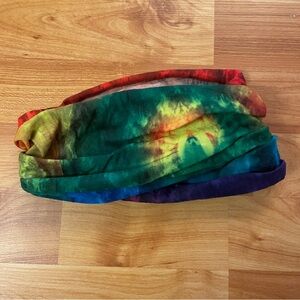 Rainbow Tie-Dye Buff Band
